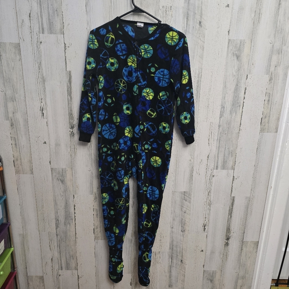 Circo Kids Blue and Green One Piece Pajamas Size Medium